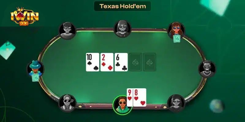 Các vòng chơi Poker đổi thưởng trên nhà cái iWin